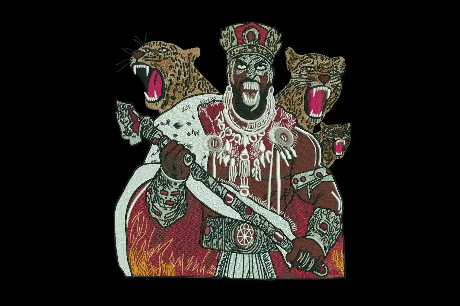 Embroidery digitizing project 5